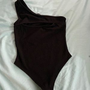 One Shoulder Bodysuit